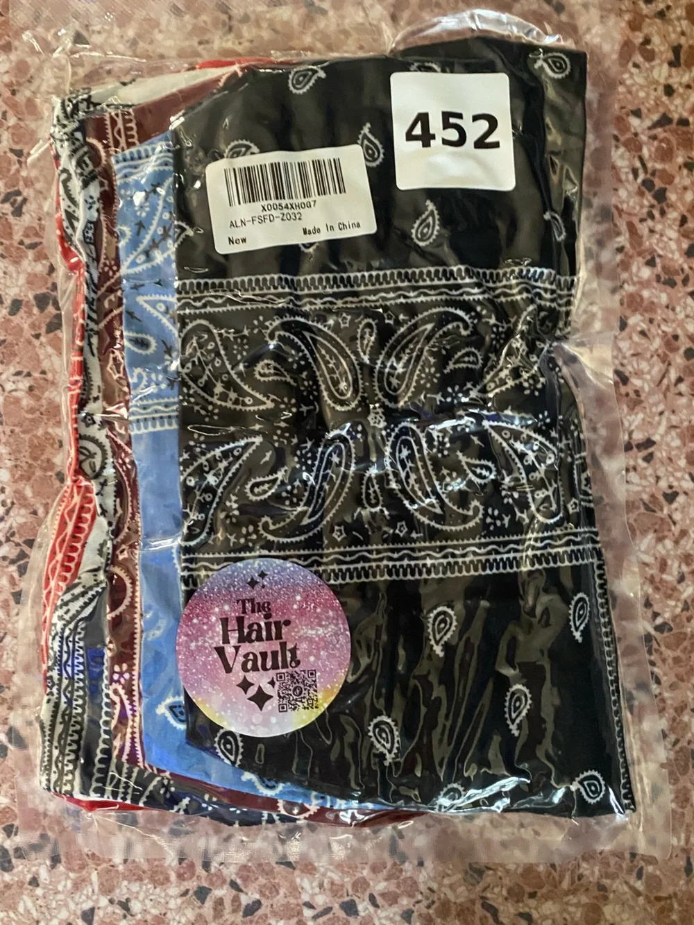 6pack twist  Knotted Hair Band Non Slip Boho Head Wraps Yoga Workout